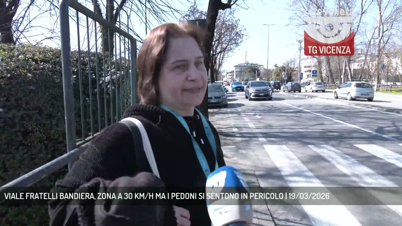 VIALE FRATELLI BANDIERA, ZONA A 30 KM/H MA I PEDONI SI SENTONO IN PERICOLO | 19/03/2026
