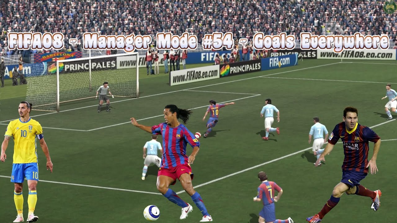 FIFA08 - Manager Mode #54 - Goals Everywhere