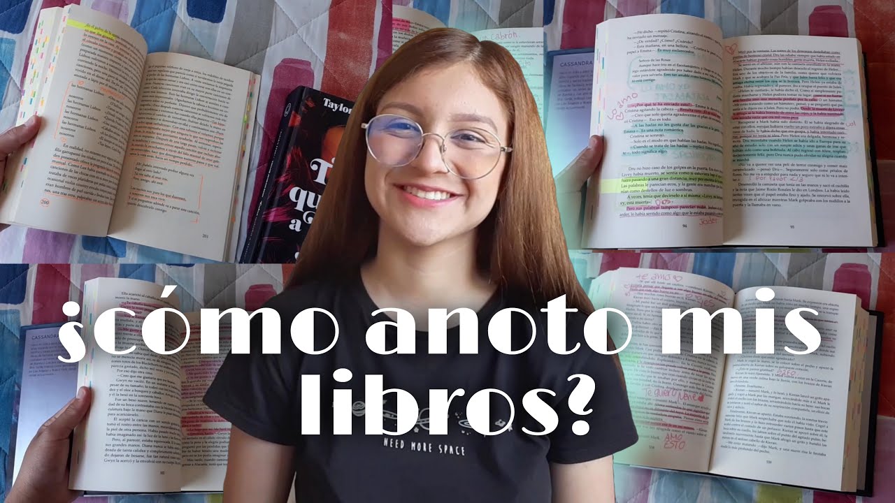 ¿cómo anoto mis libros?
