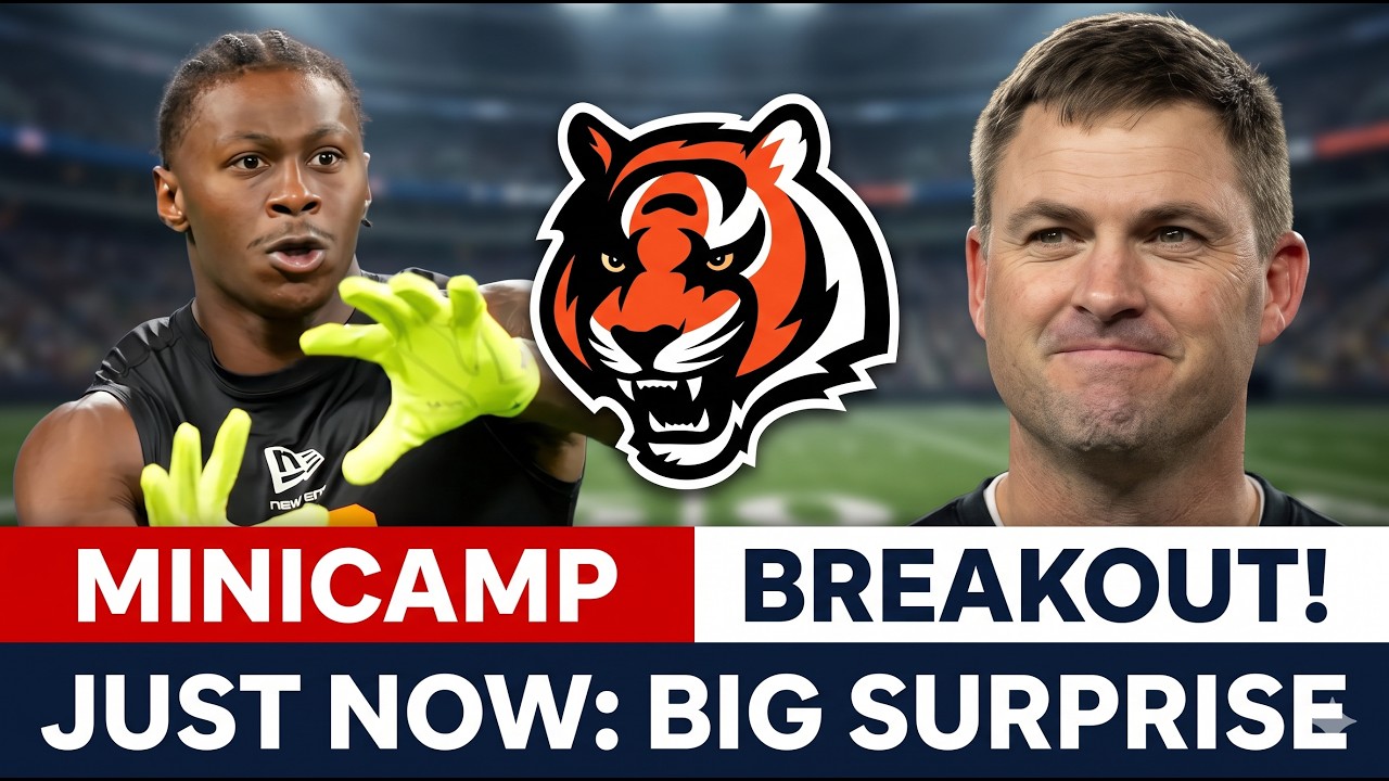 Just NOW: Big Surprise Coming Out of Bengals Minicamp
