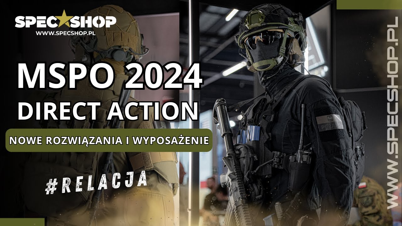 DIRECT ACTION na MSPO 2024 - NOWOŚCI oraz oprowadzenie po stoisku | SpecShop.pl