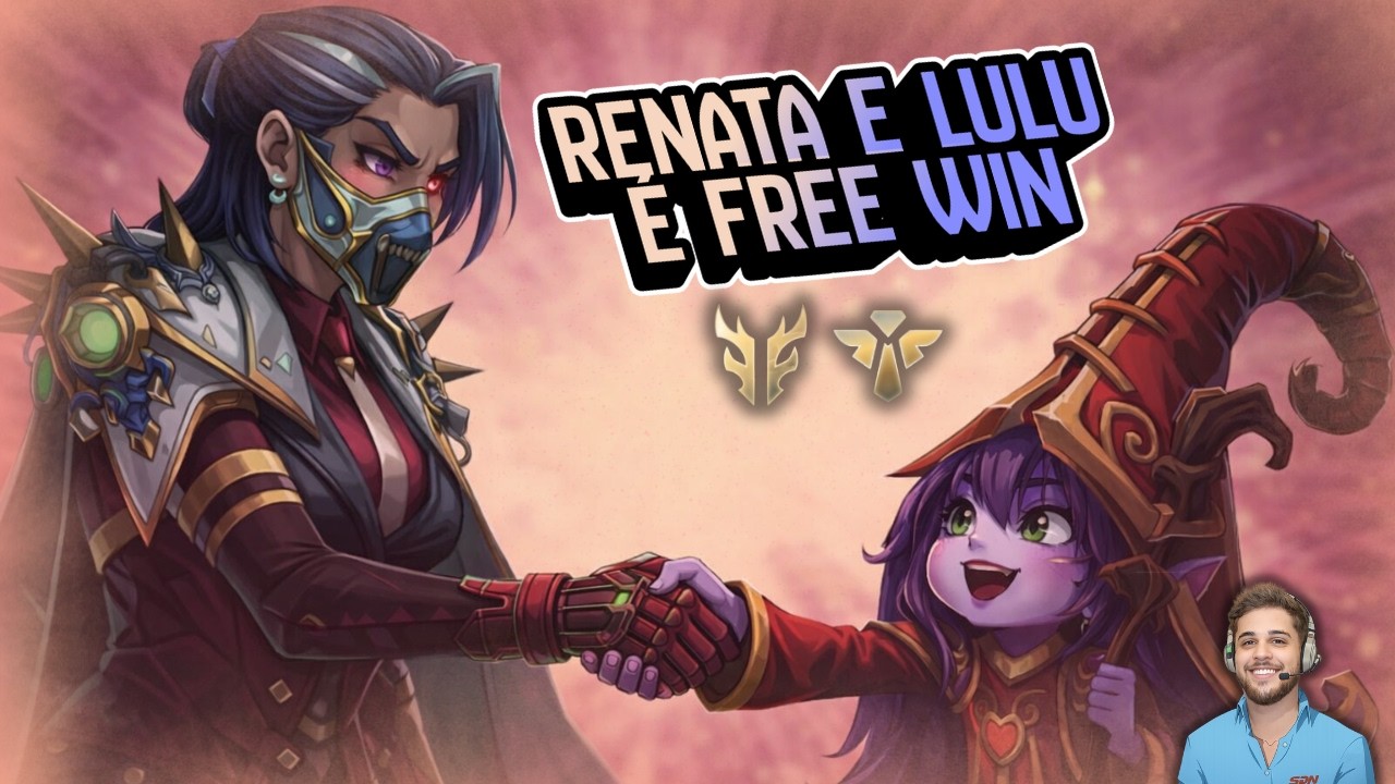 Duo Bot - Renata&Luluzinha Botlane Científica #viral #leagueoflegends #riotgames #gaming #engraçado