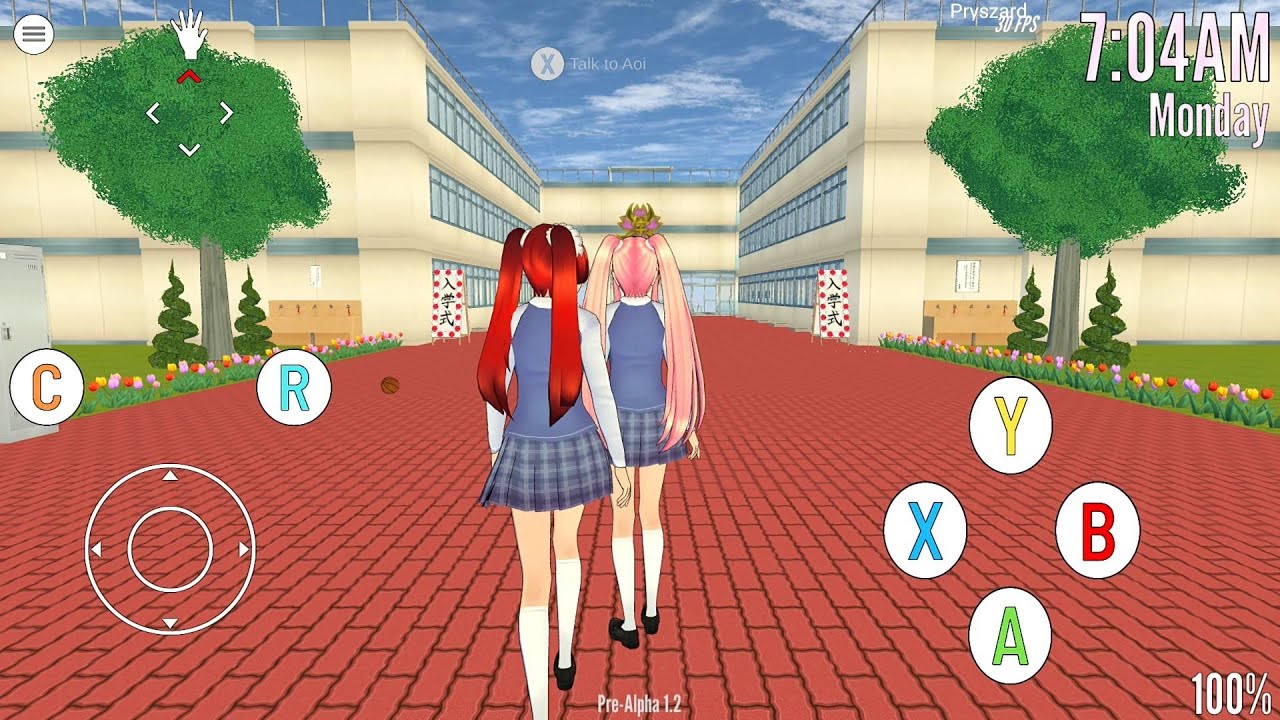 Lethal Love: a Yandere Game - Gameplay Trailer Pre-Alpha Max Graphics Setting (iOS, Android)