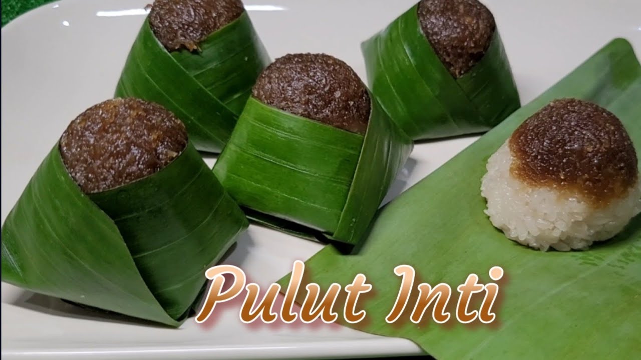 Pulut Inti | Masak Pulut Guna Rice Cooker | Sticky Rice Sweet Coconut Filling | ข้าวเหนียวไส้หวาน