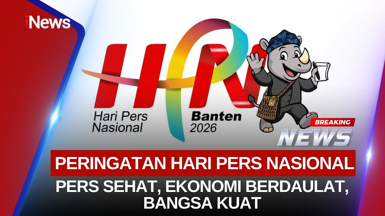 🔴BREAKING NEWS - PERINGATAN HARI PERS NASIONAL, 'PERS SEHAT, EKONOMI BERDAULAT, BANGSA KUAT'