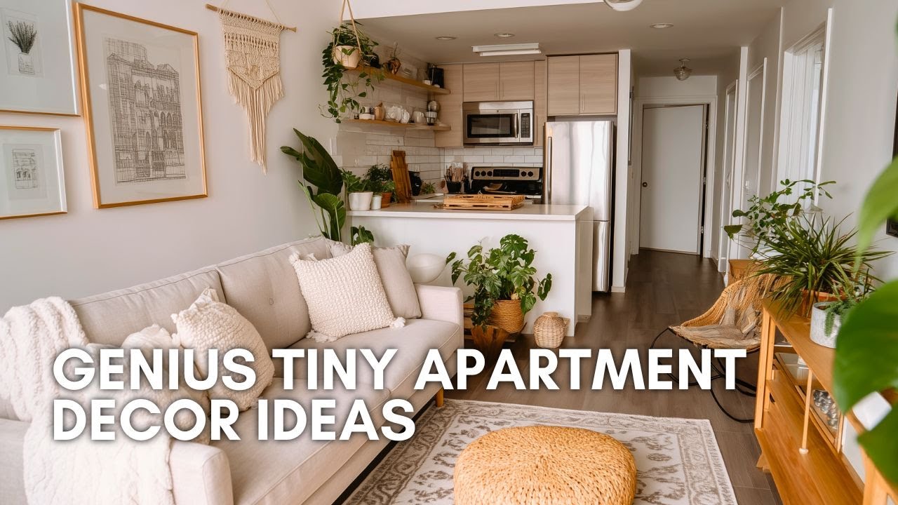 Genius Tiny Apartment Decor Ideas to Maximize Space | Stylish & Affordable Inspiration