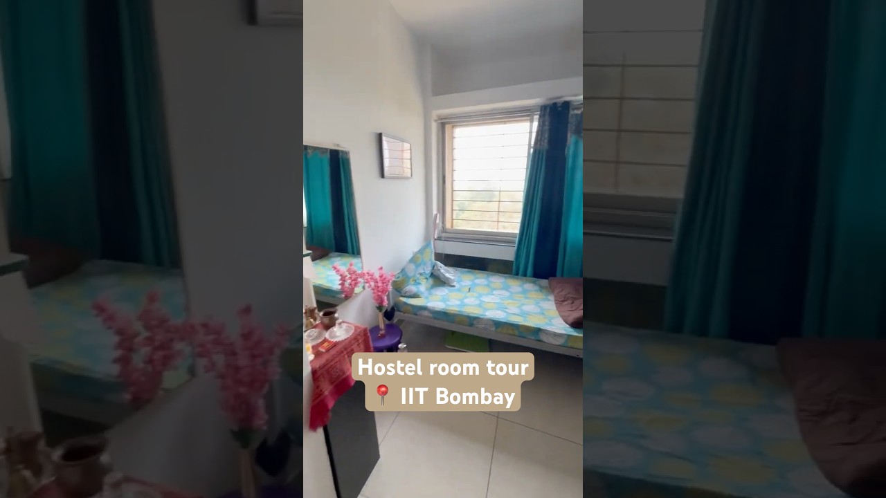 Hostel 10 | IIT ROOM | My room #iitbombay #iit #trending #hostelroom #trending #hostels #iitbhostel