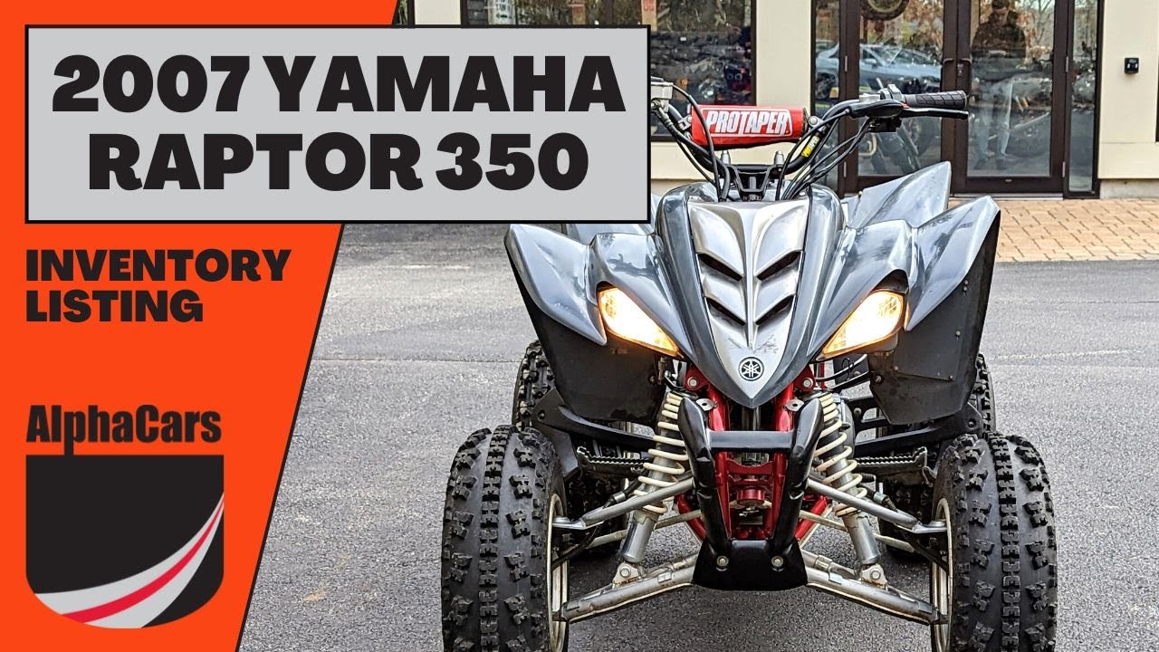 2007 Yamaha Raptor 350 Overview and Standout Features