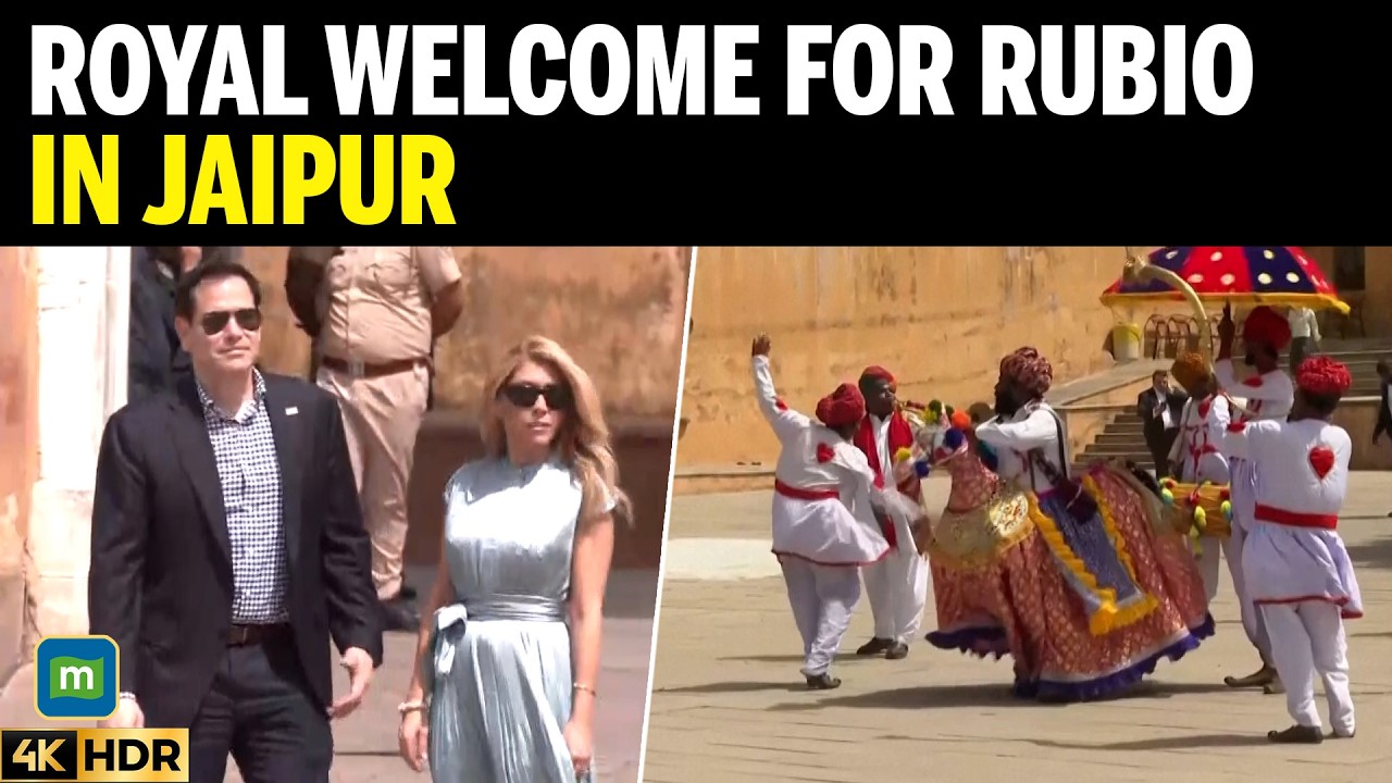 Marco Rubio Gets Grand Rajasthan Welcome Amid Quad Talks, Modi Meeting And India-US Push