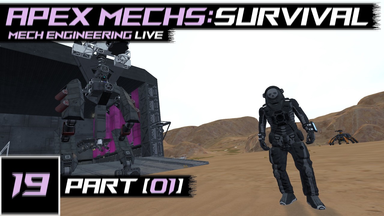 Apex Mechs:Survival [EP.19] | Space Engineers Mech Engineering | Live Stream