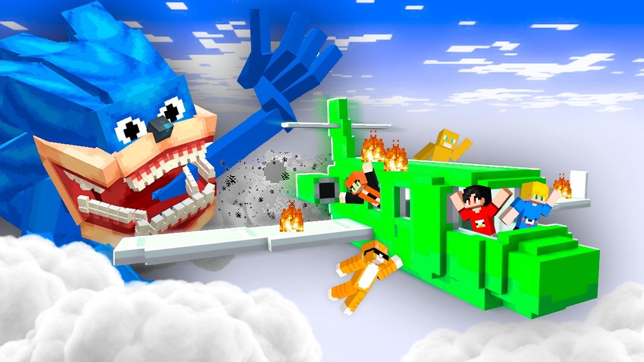 Fizemos a Maior Viagem de Avião para Fugir do Shin Sonic Tapes!