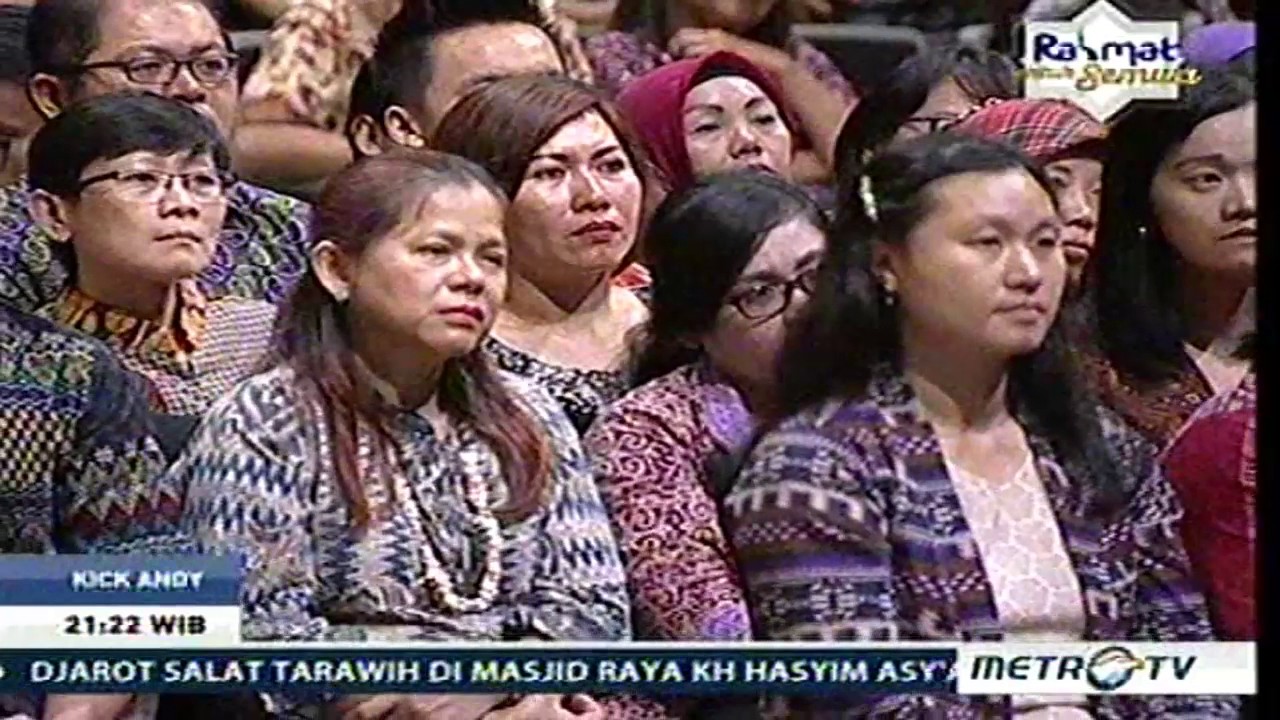 KICK ANDY 26 Mei 2017,  NKRI HARGA MATI  - TONY Q, Musisi REGGAE   ( Nyanyi : 