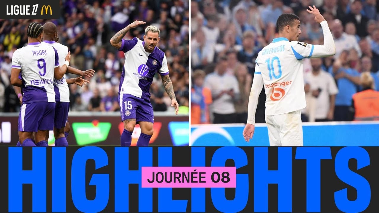 R&eacute;sum&eacute; 8&egrave;me journ&eacute;e | Ligue 1 McDonald's 25/26