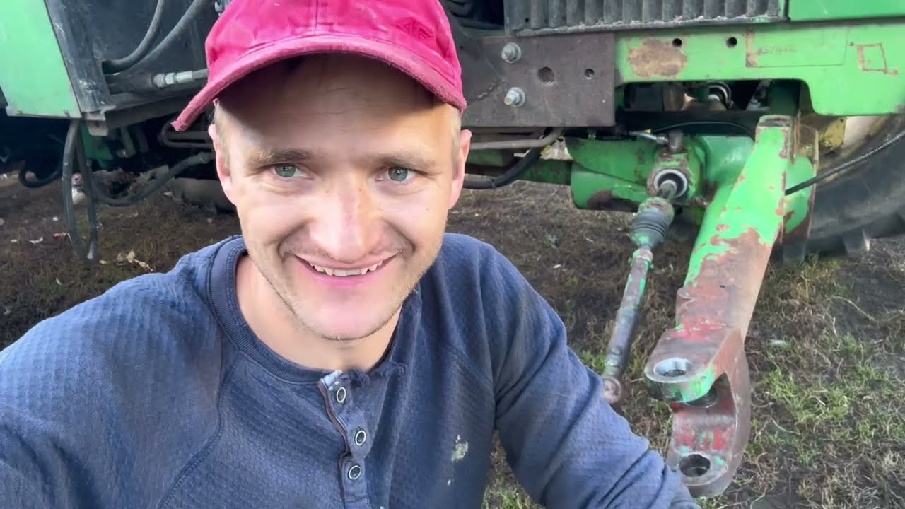 NAPRAWA URWANEGO KOŁA W JOHN DEERE 1640