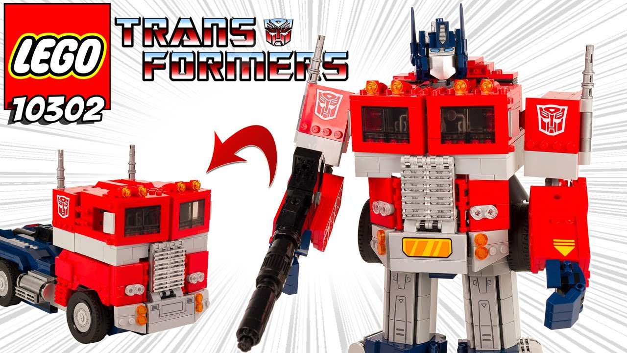 LEGO TRANSFORMERS OPTIMUS PRIME Mon test complet en Avant Première Faut-il l'acheter? 10302