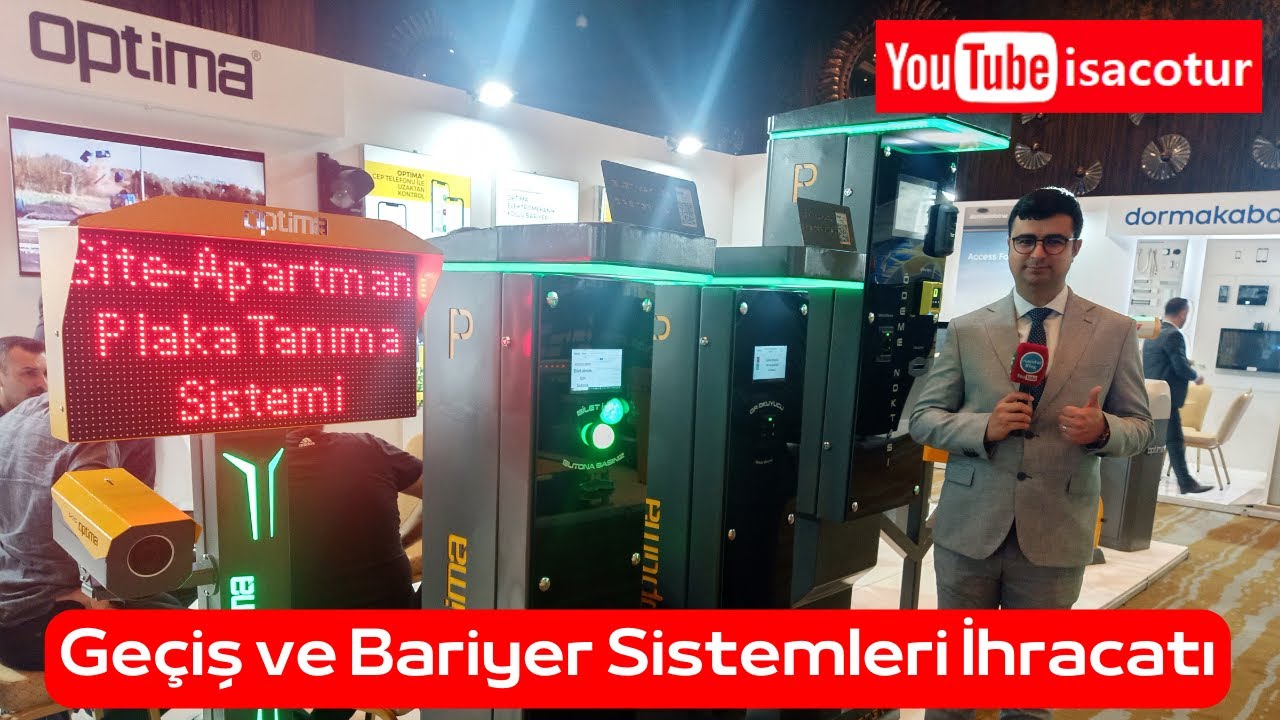 ⭐️Geçiş ve Bariyer Sistemleri İhracatı ✅Optima Mühendislik 🟢ISAF Exclusive Fuarı 2023 Ankara