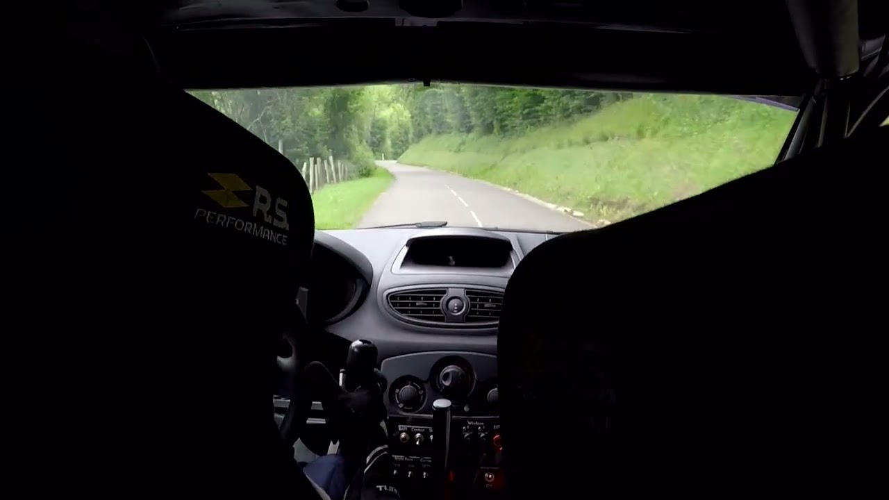Rallye St Marcellin 2023 (ES7) : Florian Chalon - Camille Jeannin - Renault Clio R3