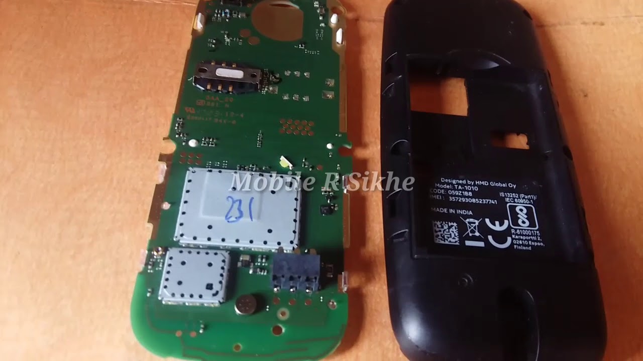 NOKIA 105 (2017) TA 1010  Speaker Problem Ways Jumper Solution