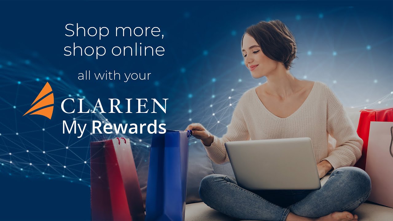 Shop online with Clarien My Rewards