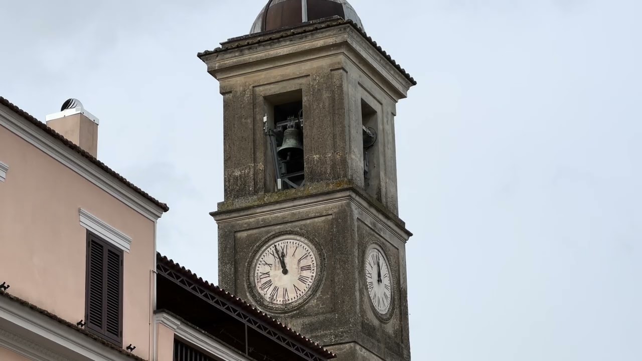 Angelus Festivo delle Campane della Chiesa di S.Giovanni Battista a Manziana (RM)