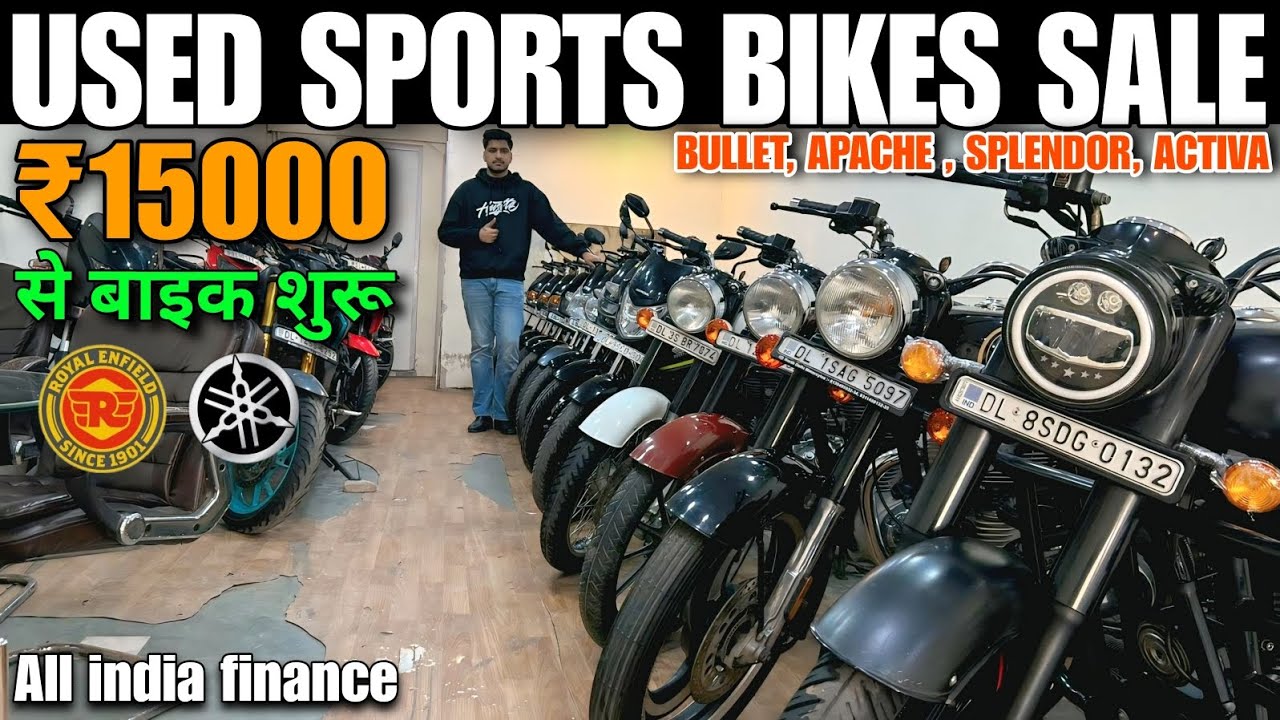 Used Sasti Bullet, Royal Enfield🔥 Apache, Pulsar, Activa, Splendor Sale The Munja Vlogger