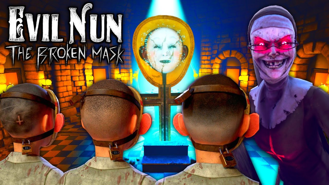 Evil Nun The Broken Mask - ОБНАРУЖЕНИЕ 3 ОФИЦИАЛЬНЫХ ДЕТЕЙ ПРАЧЕЧНОЙ 😃 (English Video)