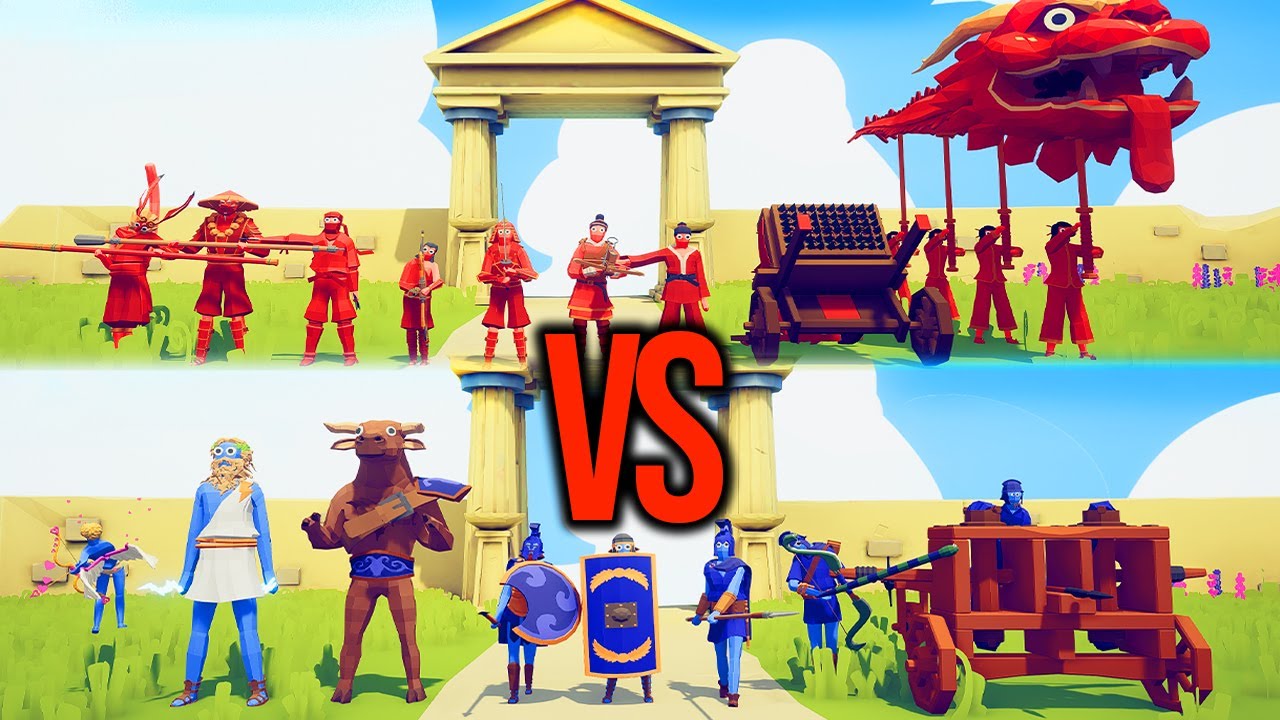 ANCIENT TEAM vs DYNASTY TEAM #39 | TABS - Totally Accurate Battle Simulator