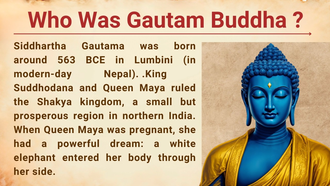 Who Was Gautam Buddha | Easy English Listening Practice