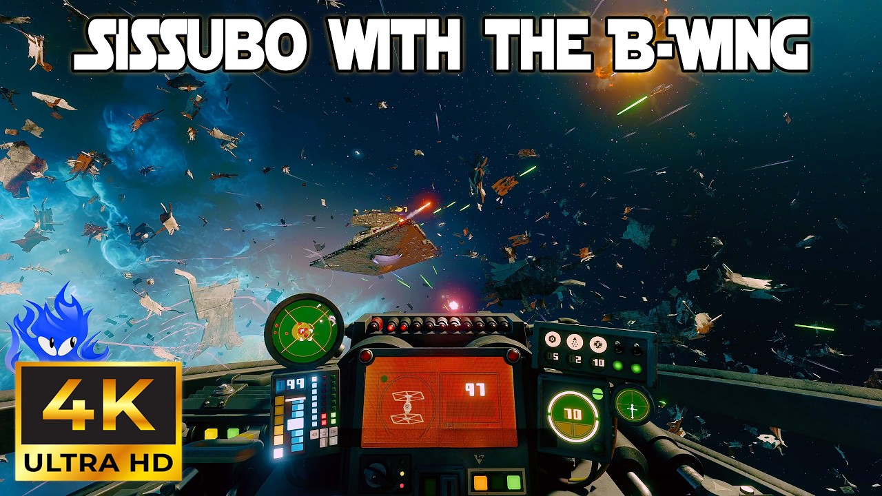 Sissubo with the B-Wing | Fleet Battles | Star Wars Squadrons in 2025 [PC 4K]