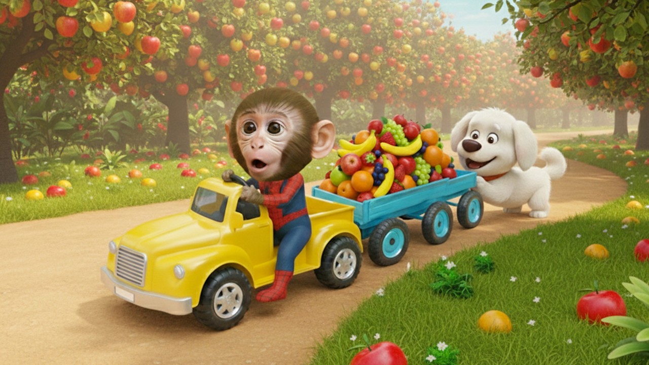 ¡El Perro Obi Roba el Camión de Frutas de Bim! Final Inesperado