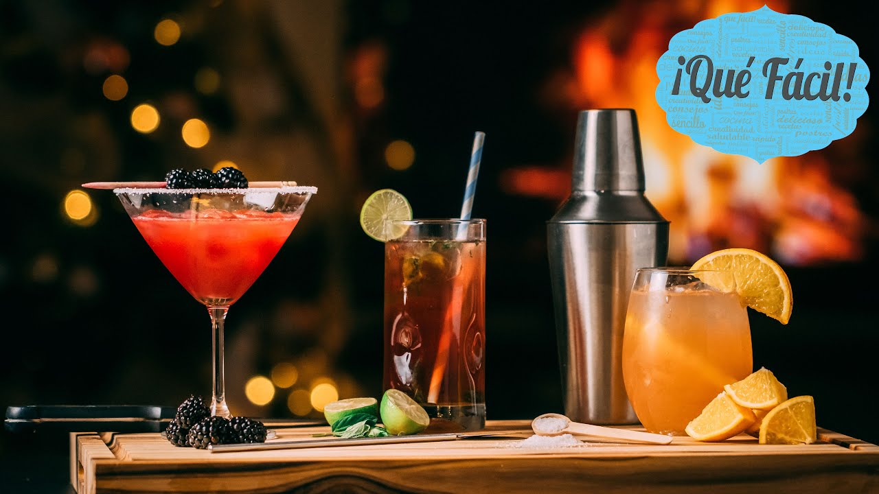 3 Cocteles Para Año Nuevo
