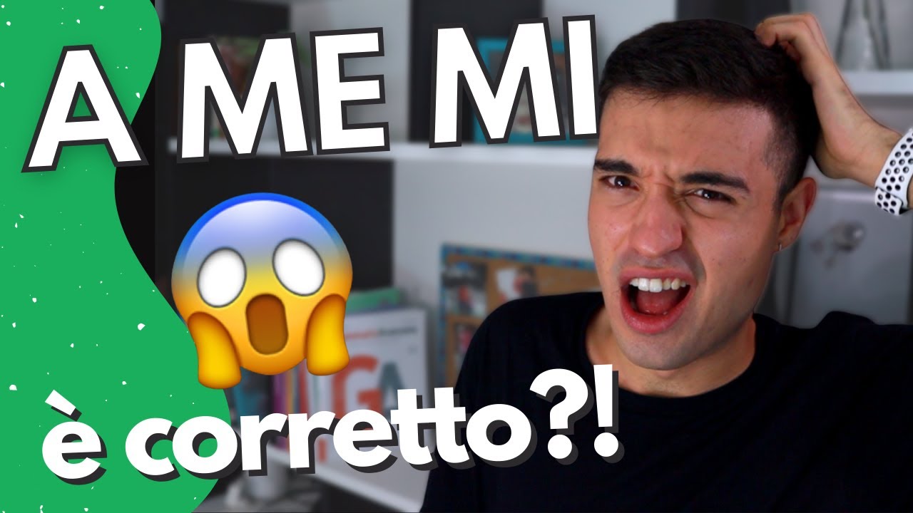 Dislocazione a destra e sinistra: A ME MI è corretto?