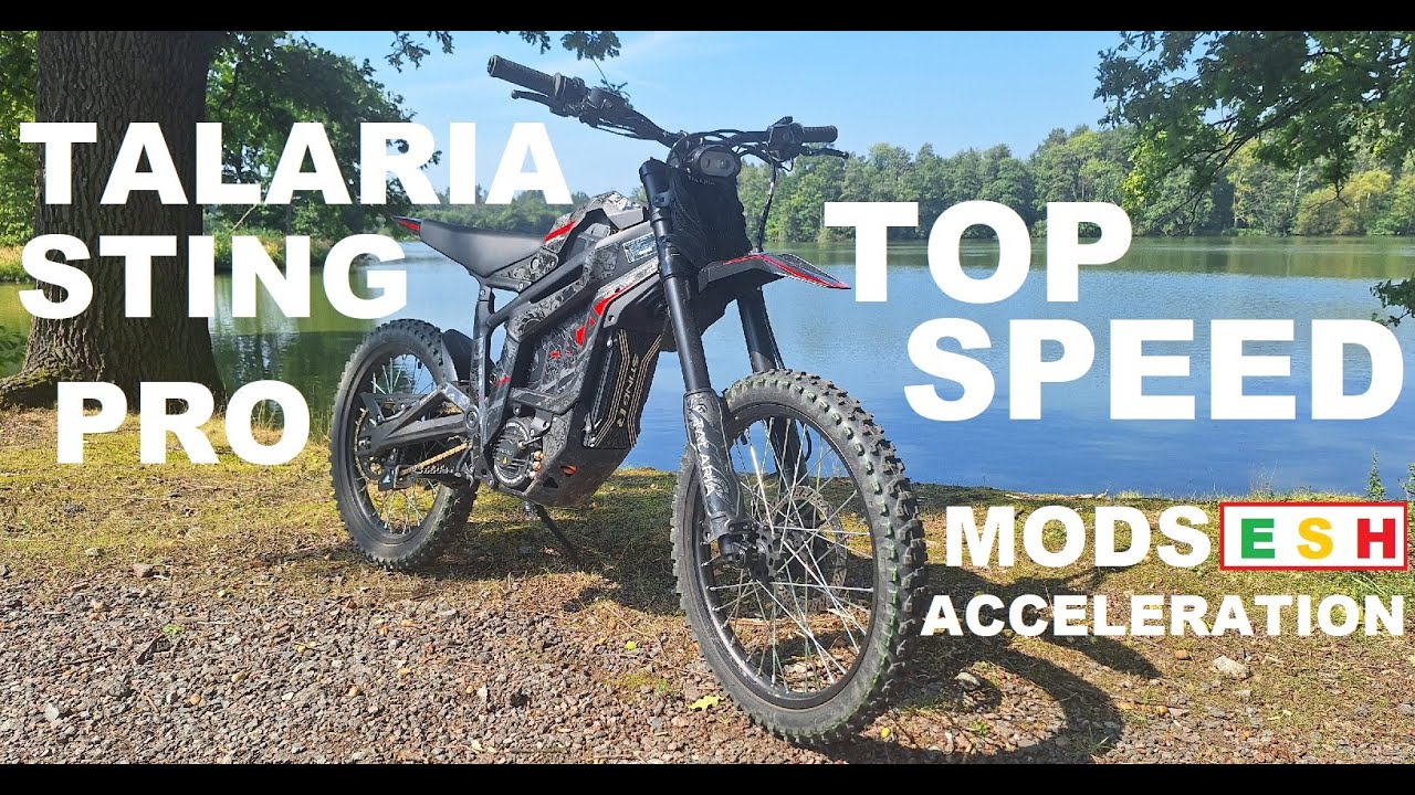 Talaria Sting PRO Akcelerace, Terén a Jízdní Režimy,