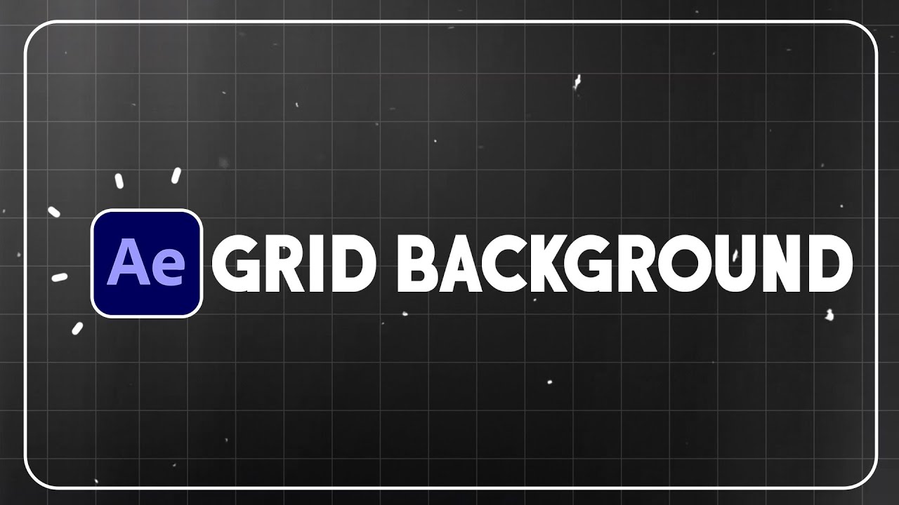 Grid Background Animation in After Effects Tutorials