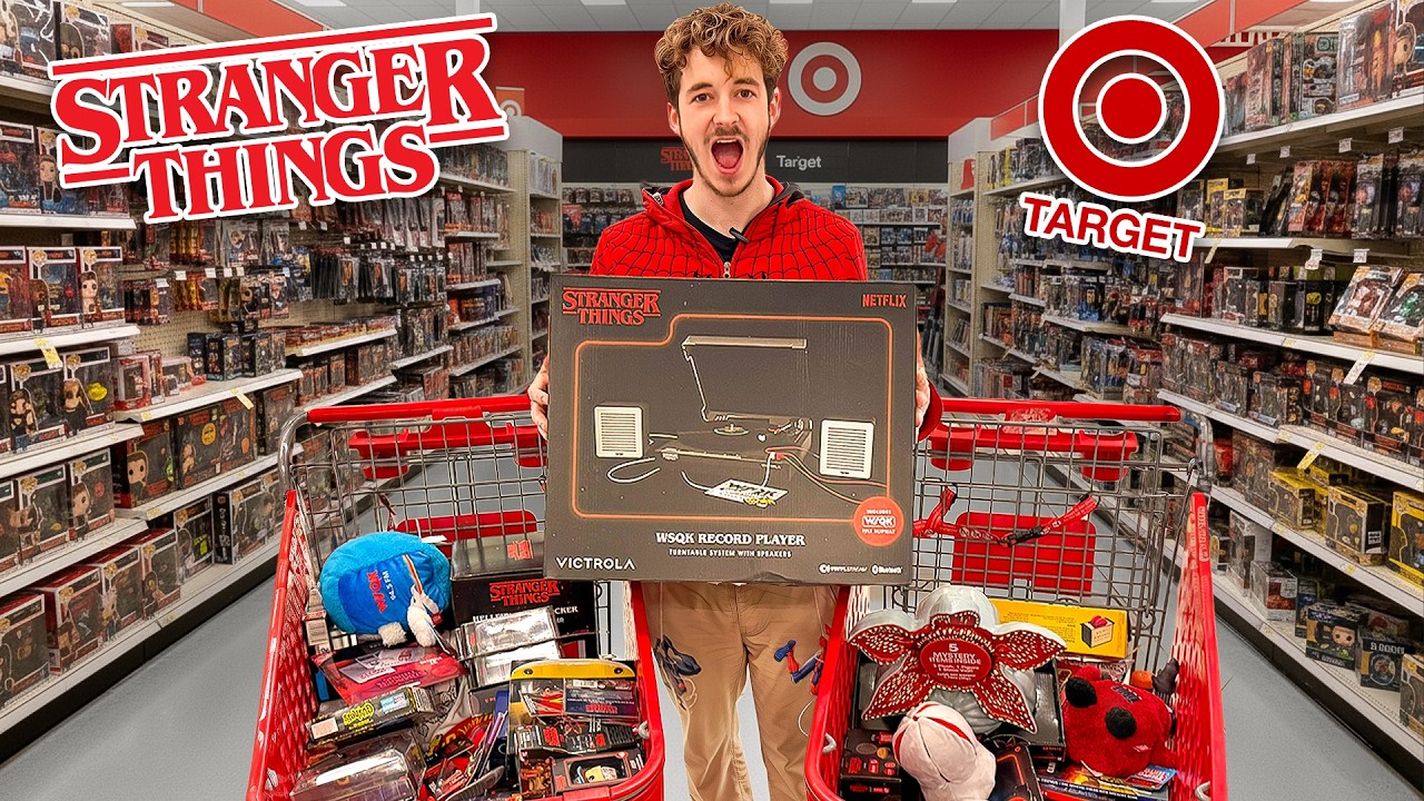 Я купил все предметы из «Очень странных дел» в Target!