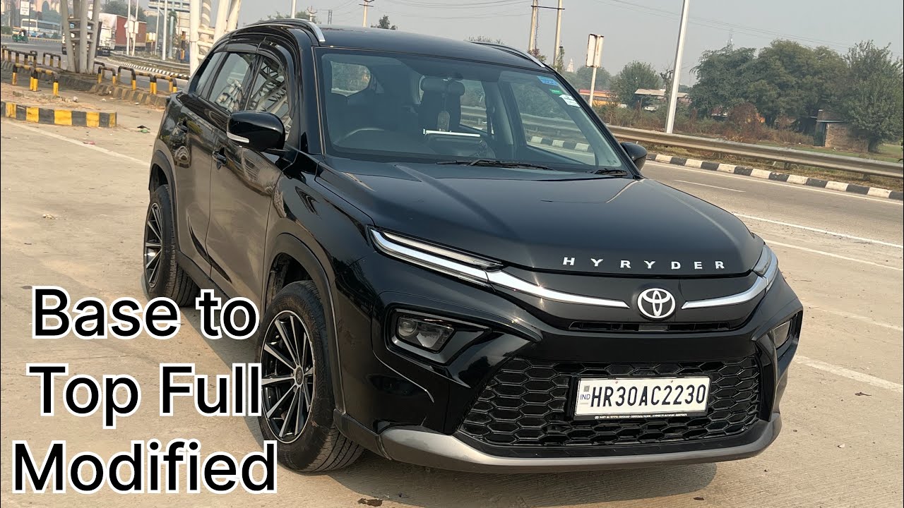 Toyota Hyryder Base Top Full Modification || Best Full Information #toyotahyryder #hyryder2025 