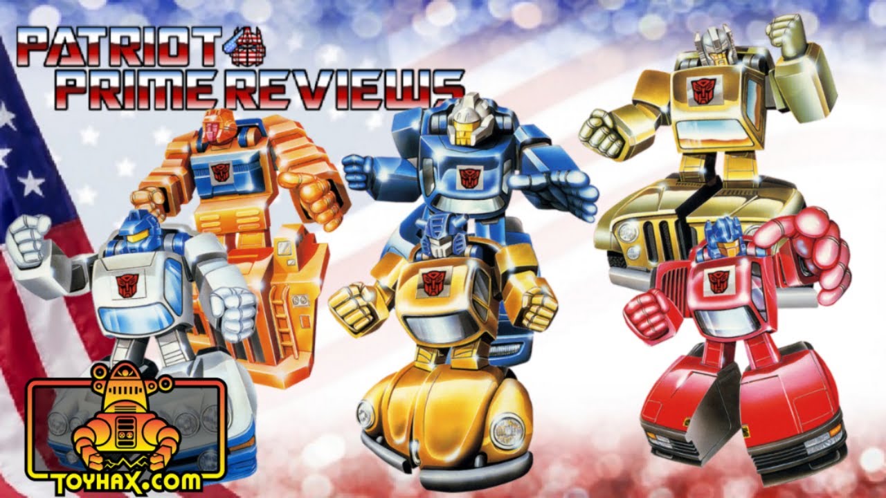 Обзоры Patriot Prime 1987 Transformers G1 Throttlebots