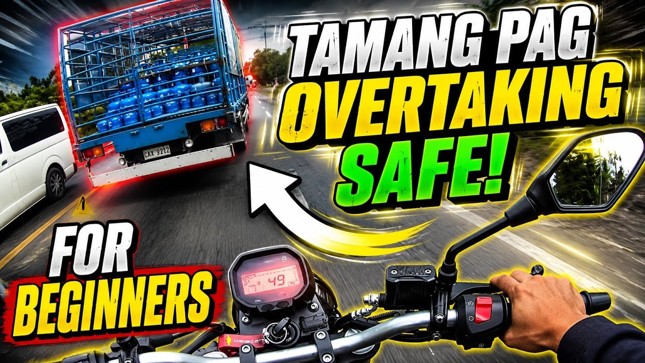 PAANO ANG TAMANG PAG OVERTAKE | HOW TO OVERTAKE SAFELY | IWAS AKSIDENTE
