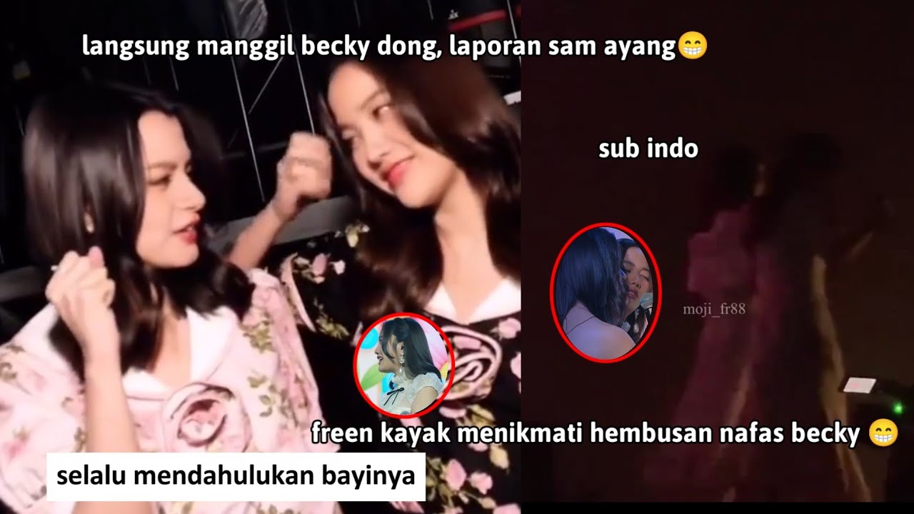 (Freenbecky)freen langsung manggil Becky dong, laporan dulu sama ayang []sub indo