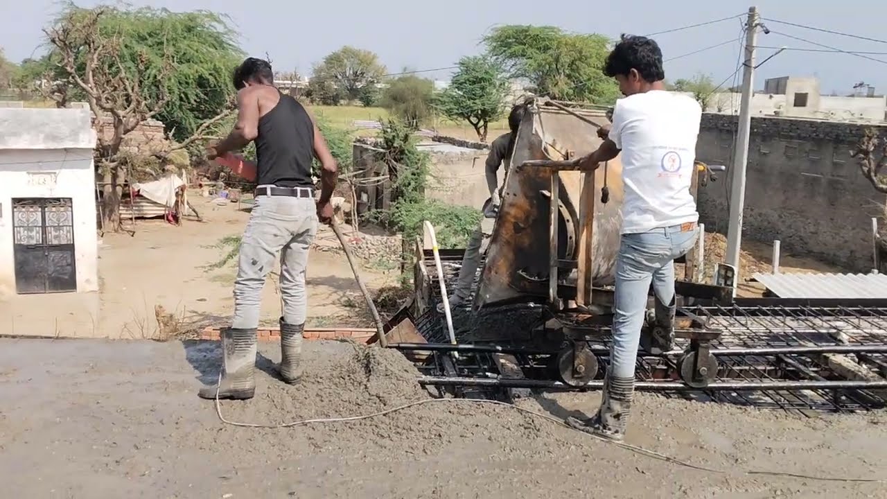 Yah dekhiy metro se bhrai karte huye #rcc #construction #viral #video 
