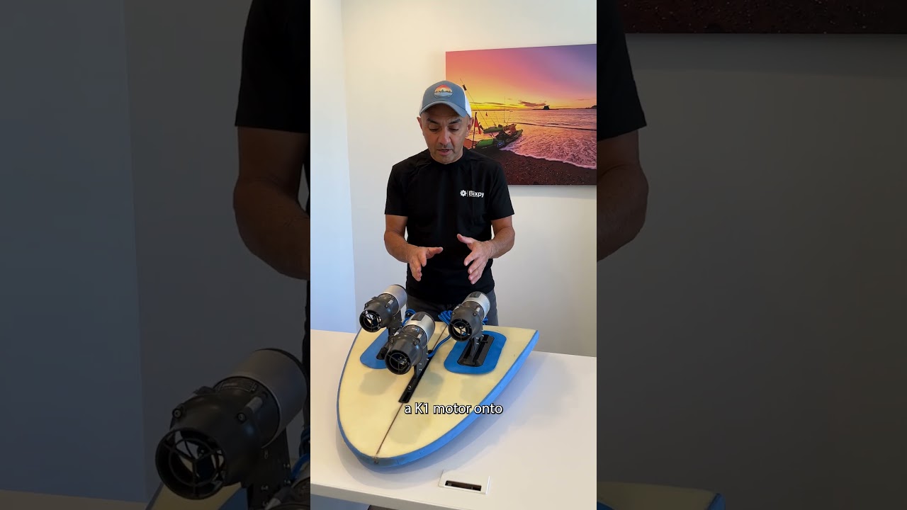 Turn Your Paddle Board into a Motorized Machine with Bixpy!