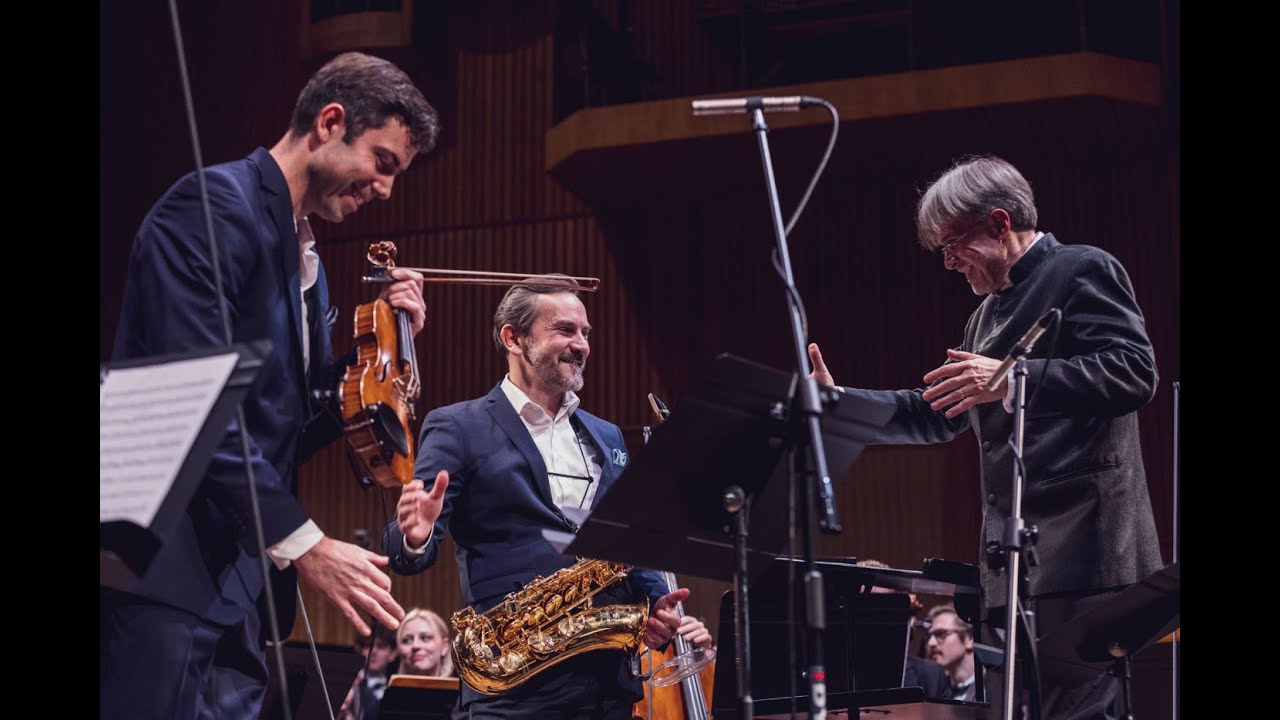 Mateusz Smoczyński - 2PiX. Concerto for violin, tenor saxophone and orchestra.