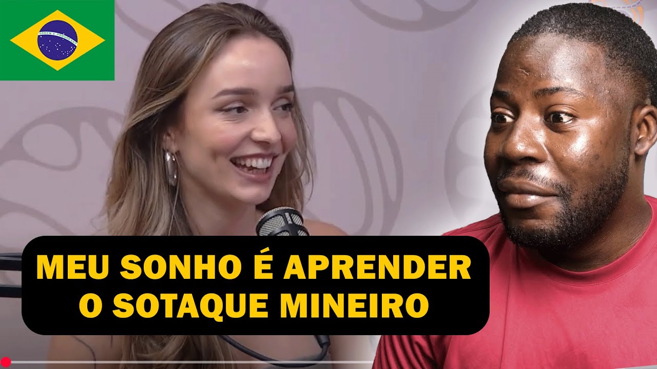 GRINGA SONHA EM APRENDER O SOTAQUE MINEIRO