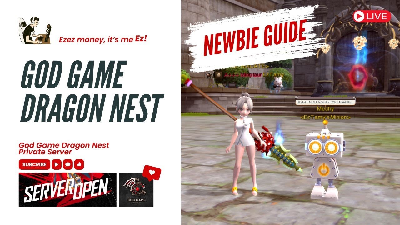 NEWBIE GUIDE! FULL TIPS AND TRICK (GOD GAME DRAGON NEST, AUGUST 2024)