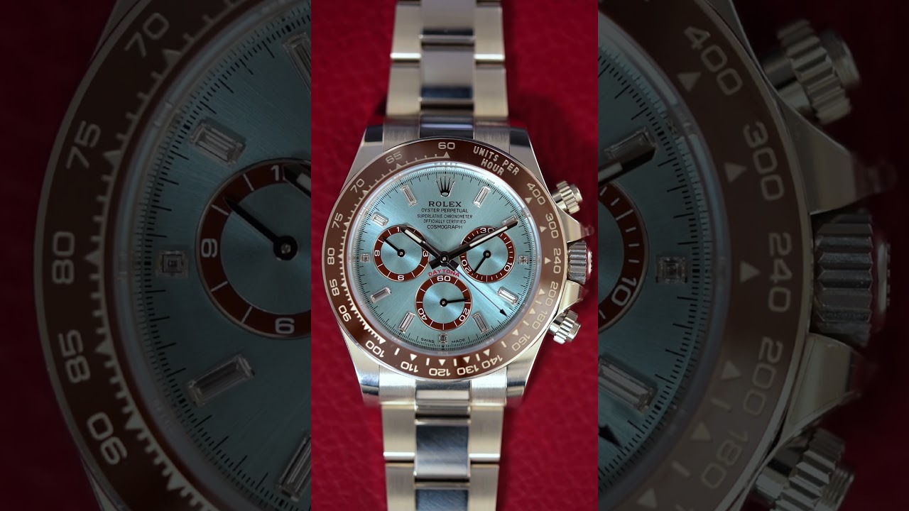 Platinum Ice Rolex Daytona!🧊 