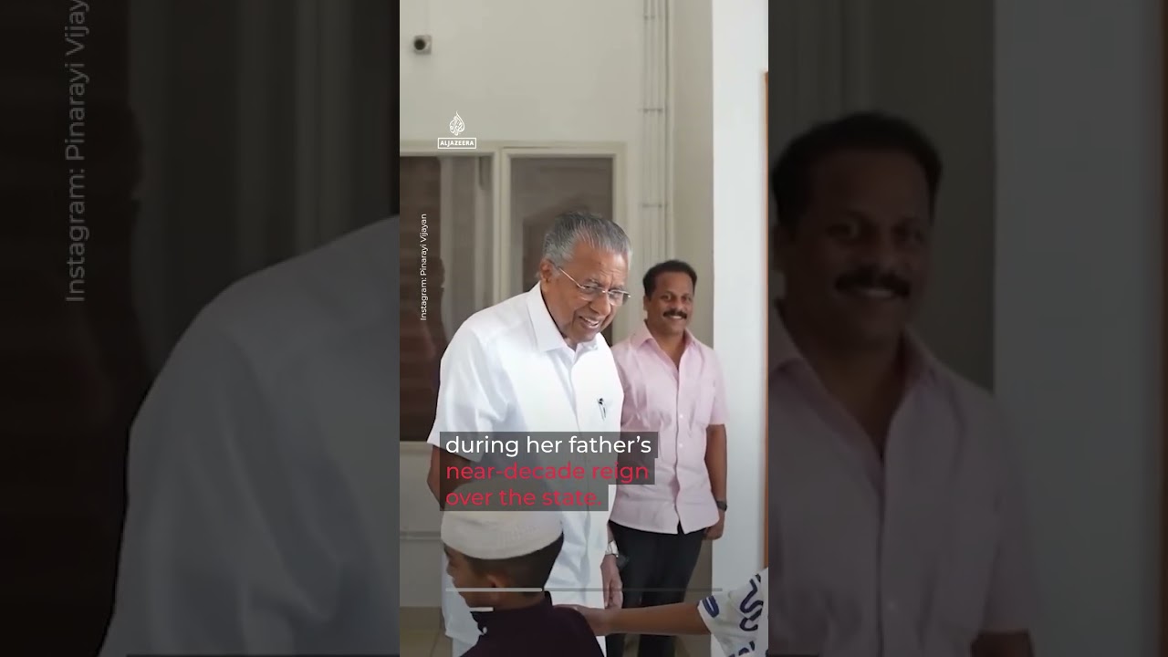 Raid on Indian opposition leader triggers violence in Kerala | AJ #shorts