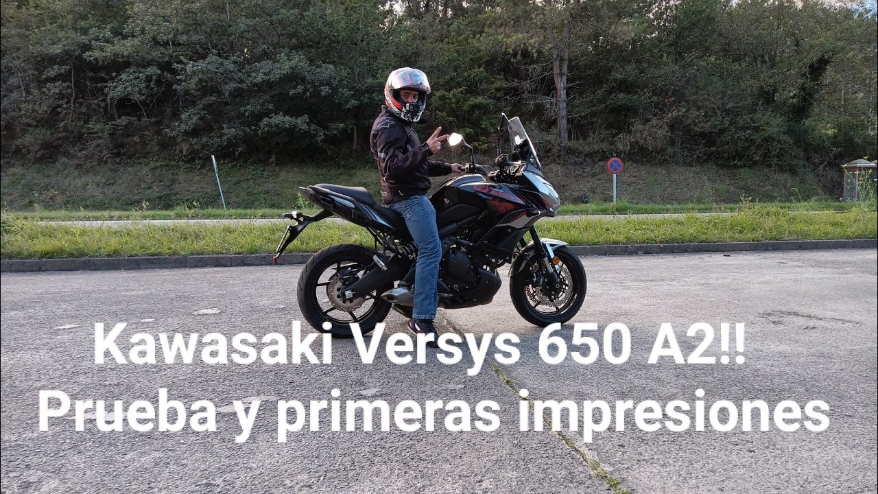 Kawasaki Versys 650 A2, prueba y primeras impresiones de la trail asfáltica de Kawasaki ✌🏻✌🏻