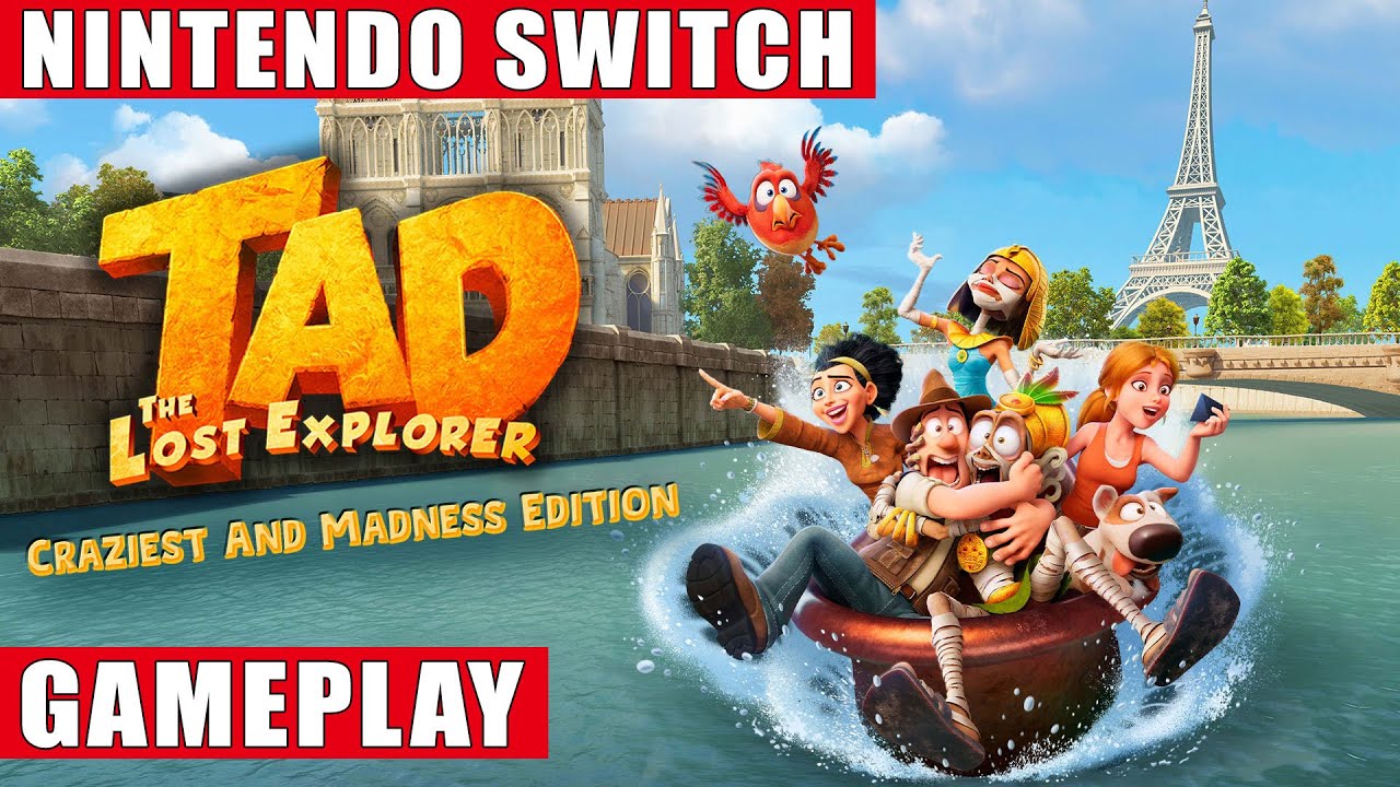 Tad the Lost Explorer Nintendo Switch Gameplay
