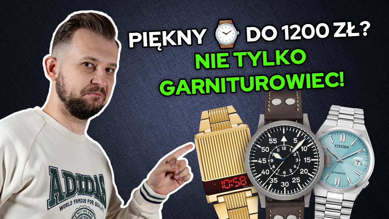 Klasyczne i modne zegarki męskie do 1200 zł? Ranking zegark&oacute;w (Citizen, Bulova, Seiko) | Dandycore