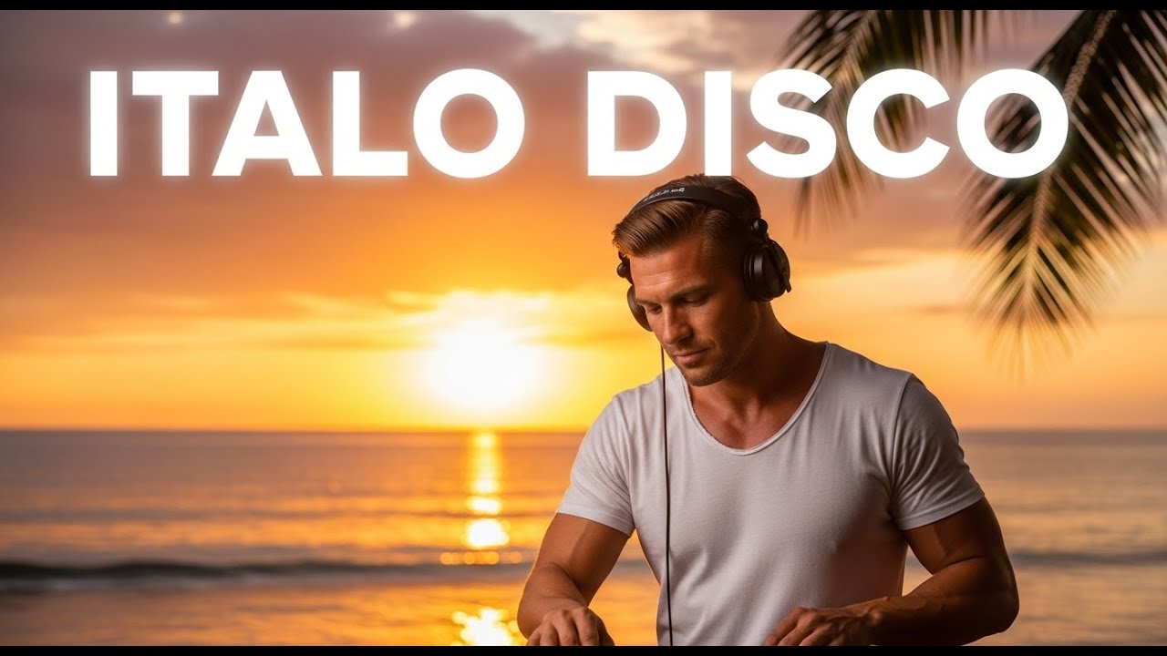 🌞 Italo Disco Summer Lounge 🎶 80s DJ Mix | Chill Beach Disco Vibes